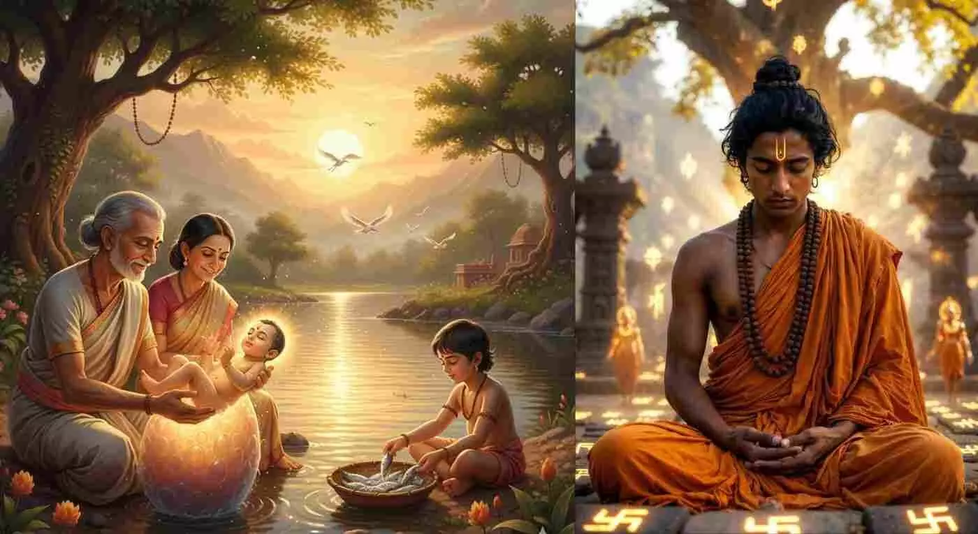 Ai Generated image of Machhindranath who mastered divine powers