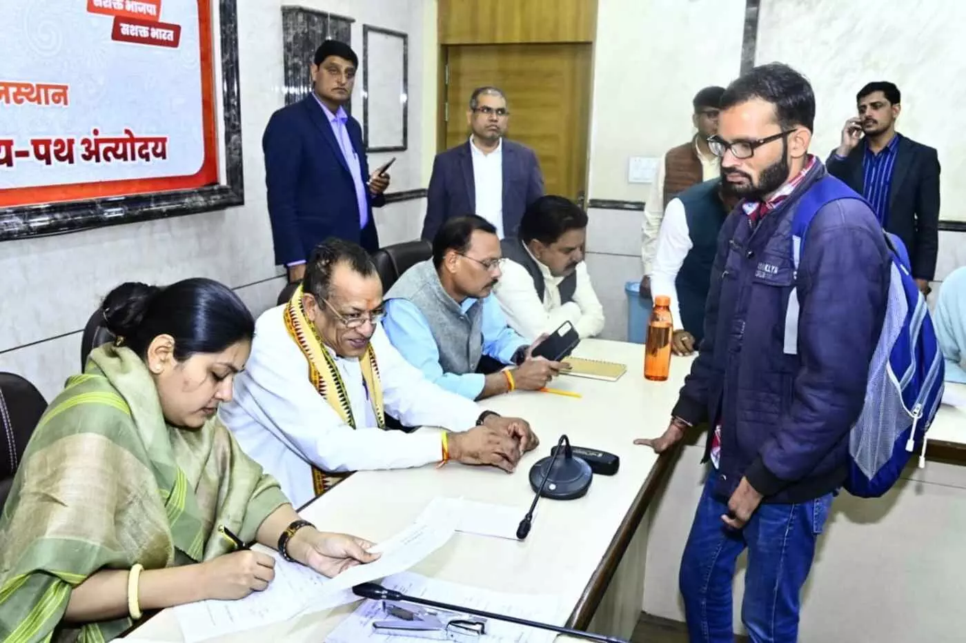 जयपुर में भाजपा प्रदेश कार्यालय में ऐतिहासिक कार्यकर्ता सुनवाई, जयपुर में भाजपा प्रदेश कार्यालय में ऐतिहासिक कार्यकर्ता सुनवाई,