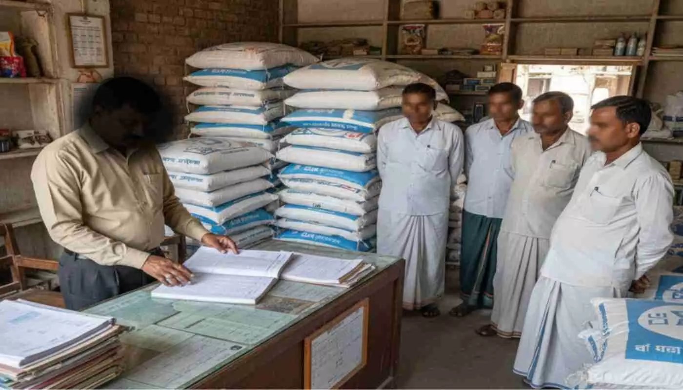 सवाई माधोपुर में पांच उर्वरक विक्रेताओं के खुदरा अनुज्ञा पत्र निलंबित, कृषि प्रशासन ने कड़ा कदम उठाया सवाई माधोपुर में पांच उर्वरक विक्रेताओं के खुदरा अनुज्ञा पत्र निलंबित, कृषि प्रशासन ने कड़ा कदम उठाया