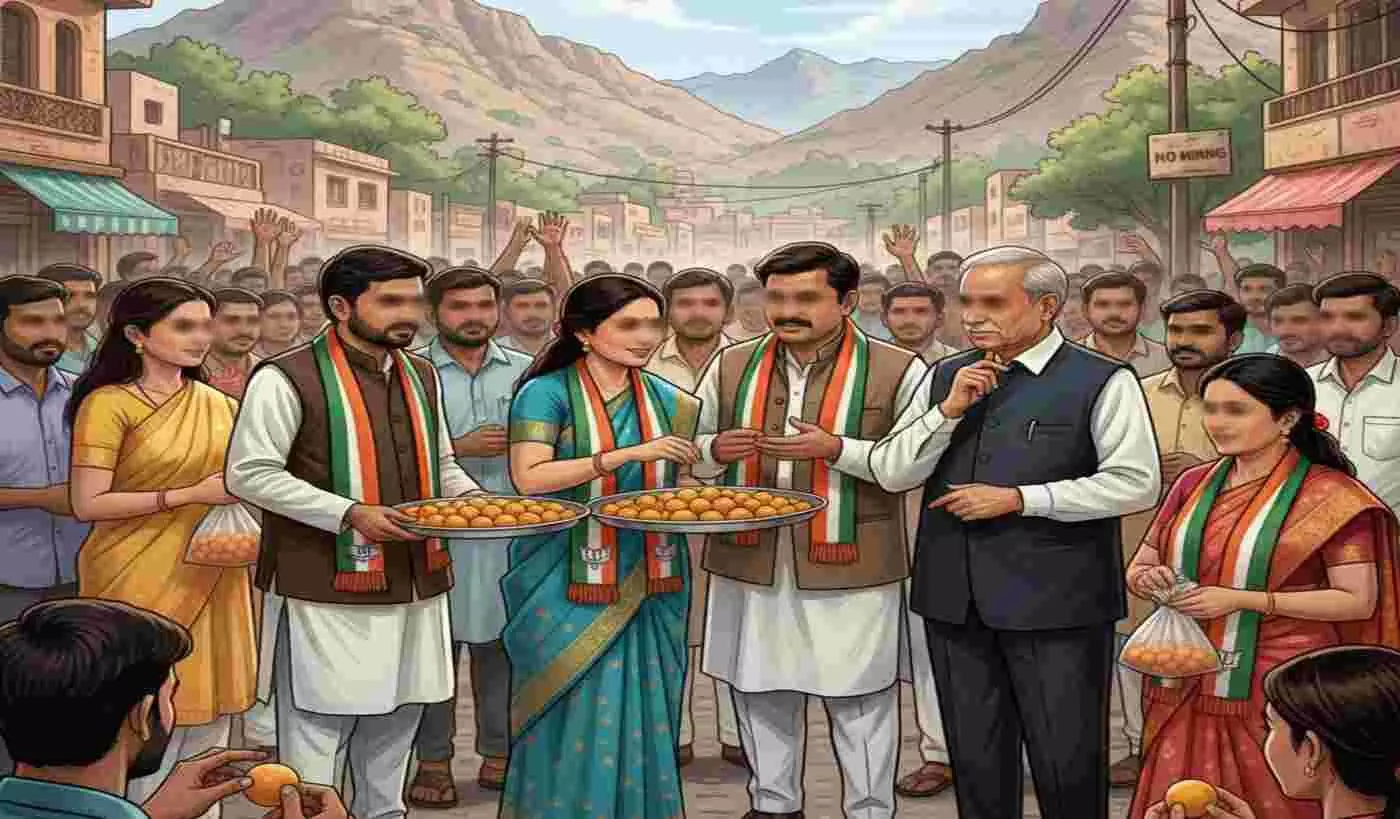 Ai generated image-अलवर में कांग्रेस ने अरावली संरक्षण पर सुप्रीम कोर्ट के फैसले पर जताई खुशी, शहर में मिठाई वितरित Ai generated image-अलवर में कांग्रेस ने अरावली संरक्षण पर सुप्रीम कोर्ट के फैसले पर जताई खुशी, शहर में मिठाई वितरित