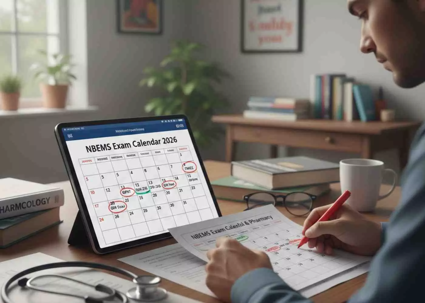 NBEMS has released its 2026 exam calendar