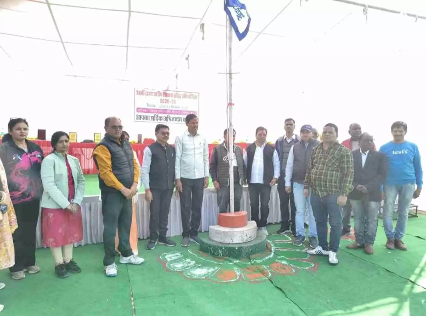बारां में 36वीं राज्यस्तरीय शिक्षक खेलकूद प्रतियोगिता का भव्य उद्घाटन बारां में 36वीं राज्यस्तरीय शिक्षक खेलकूद प्रतियोगिता का भव्य उद्घाटन