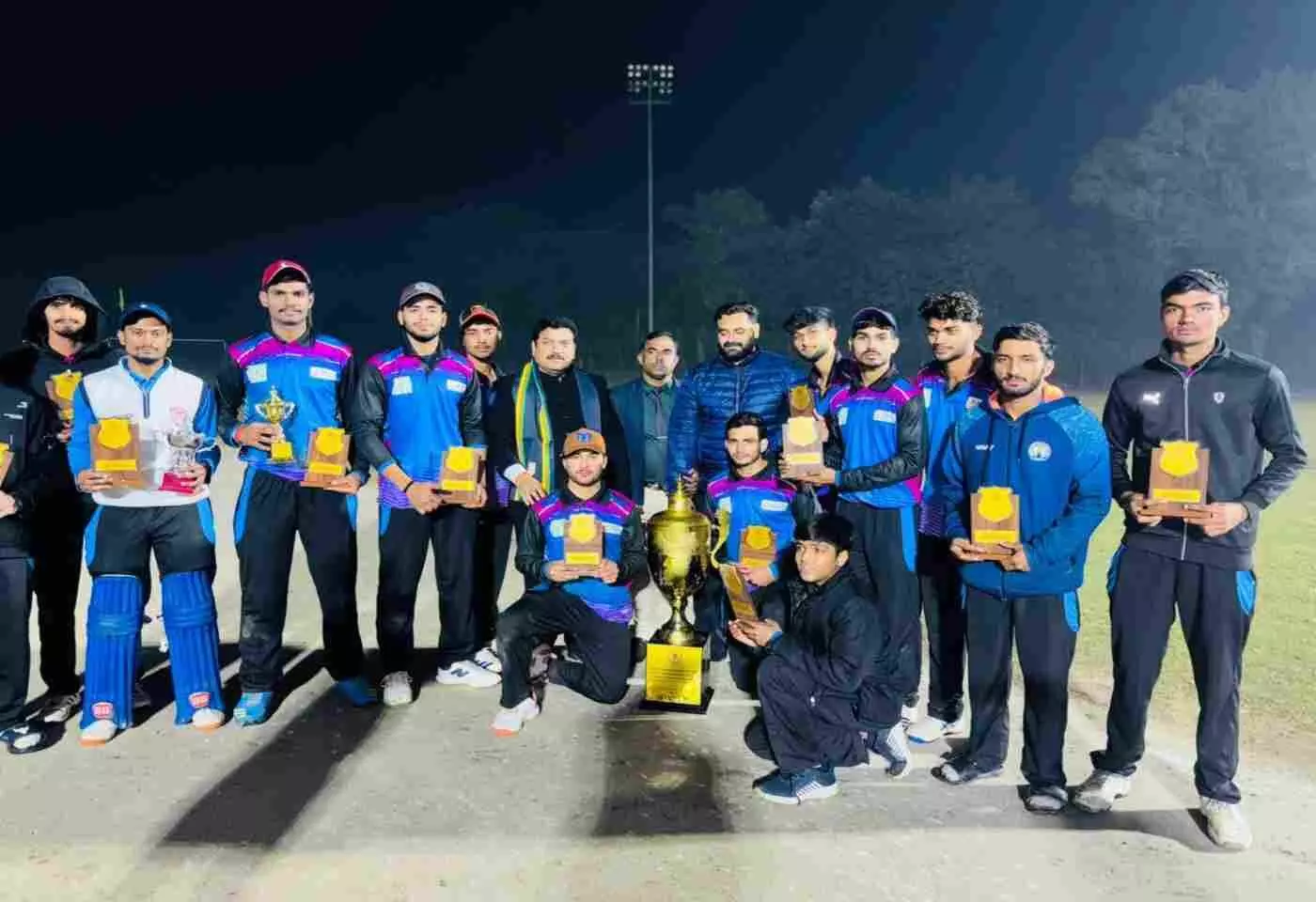 Bharatpur: Rishabh Faujdars century helps Rajasthan become national netball cricket champions Bharatpur: Rishabh Faujdars century helps Rajasthan become national netball cricket champions