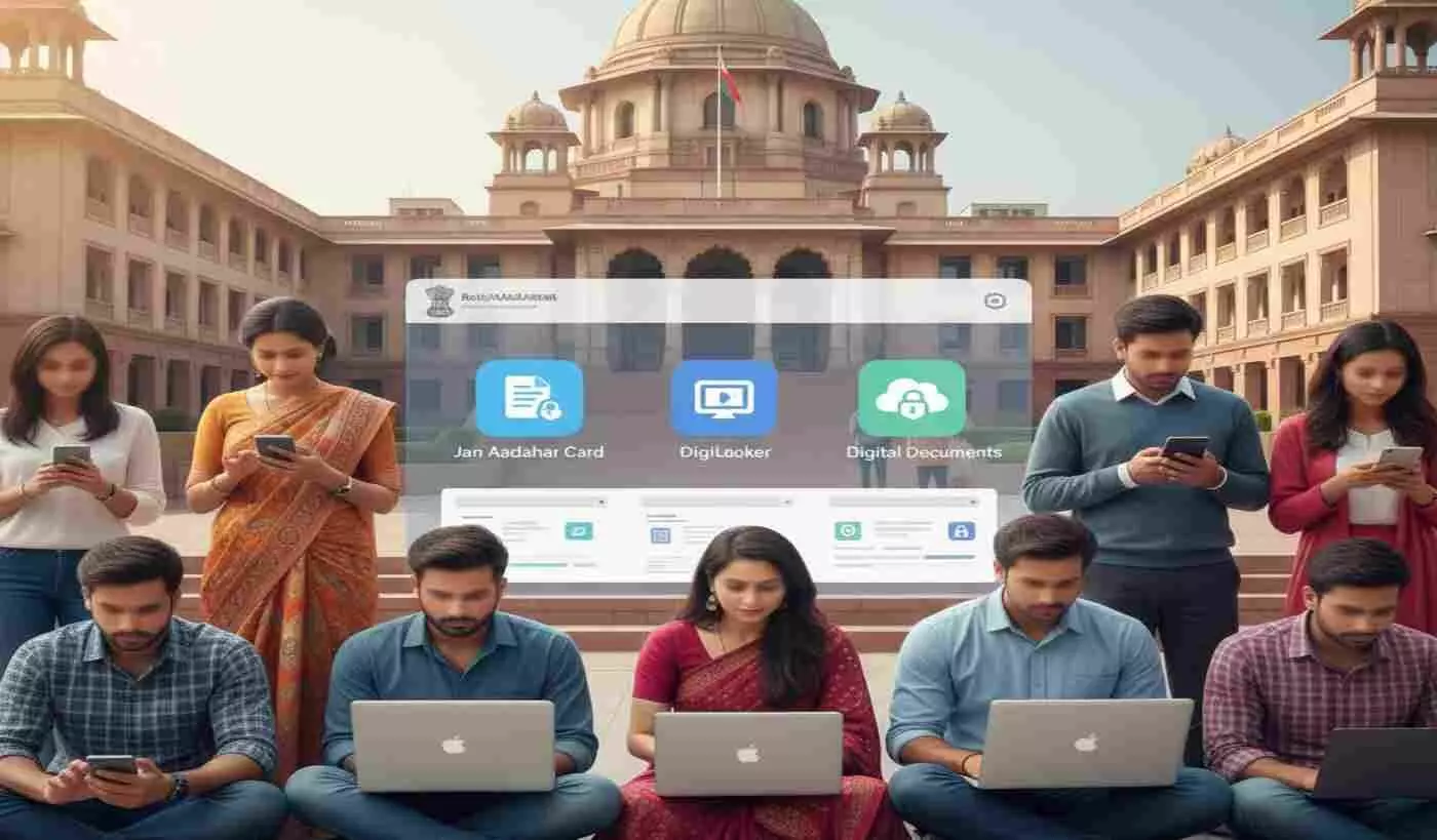 जयपुर/सवाई माधोपुर में अब जन आधार डिजीलॉकर पर उपलब्ध, हार्ड कॉपी की आवश्यकता समाप्त