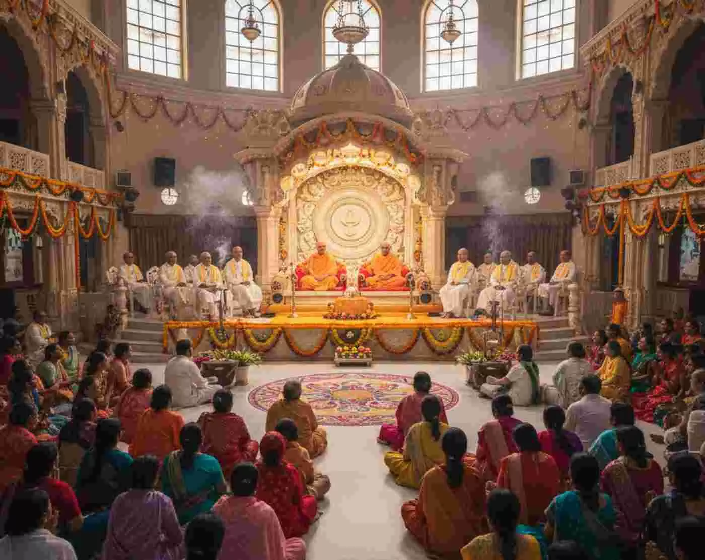 मुंबई में नववर्ष पर कांदिवली में मंगल पाठ का भव्य आयोजन मुंबई में नववर्ष पर कांदिवली में मंगल पाठ का भव्य आयोजन