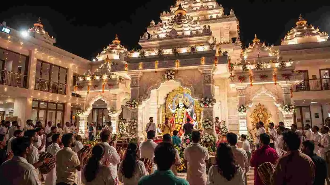 कोटा: इस्कॉन नंदग्राम धाम में भक्तिभाव से होगा नव वर्ष का शुभारंभ, 1 जनवरी को विशेष दर्शन, संकीर्तन और युवा आध्यात्मिक आयोजन कोटा: इस्कॉन नंदग्राम धाम में भक्तिभाव से होगा नव वर्ष का शुभारंभ, 1 जनवरी को विशेष दर्शन, संकीर्तन और युवा आध्यात्मिक आयोजन