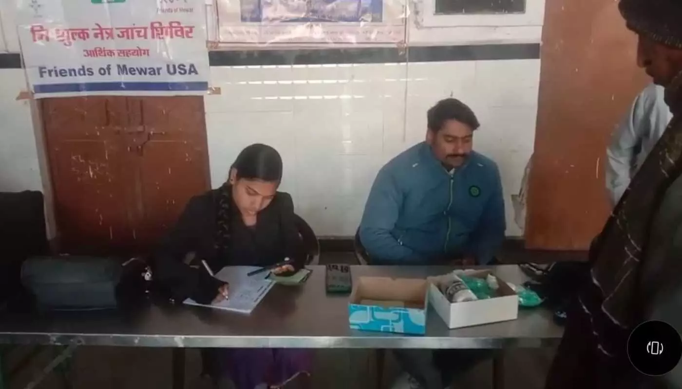 डूंगला में अलख नयन मंदिर नेत्र संस्थान द्वारा निशुल्क नेत्र चिकित्सा शिविर का आयोजन डूंगला में अलख नयन मंदिर नेत्र संस्थान द्वारा निशुल्क नेत्र चिकित्सा शिविर का आयोजन