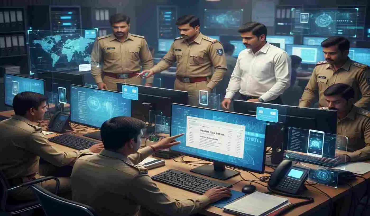 Ai generated image-सवाई माधोपुर: साइबर क्राइम थाना की सक्रियता से ऑनलाइन धोखाधड़ी के 1,16,240 रुपये लौटाए