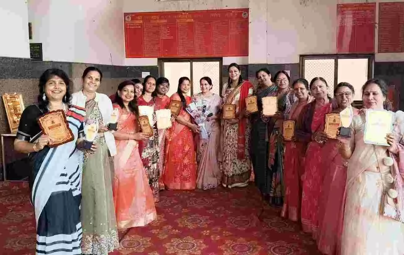 भीलवाड़ा: आजाद नगर माहेश्वरी महिला संगठन ने