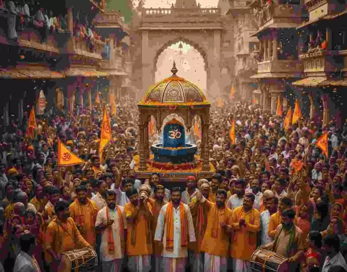 कोटा में उमड़ा आस्था का महाकुंभ: दिव्य श्री सोमनाथ शिवलिंग यात्रा ने रचा नया इतिहास कोटा में उमड़ा आस्था का महाकुंभ: दिव्य श्री सोमनाथ शिवलिंग यात्रा ने रचा नया इतिहास
