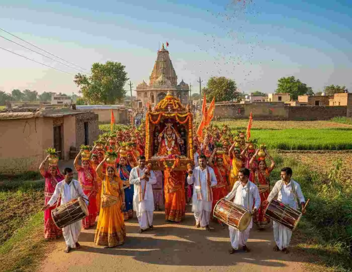 Ai generated image.बेंगू में आस्था का महासंगम: रुढ़गढ़ बालाजी में 11 वर्षीय श्रीराम महायज्ञ के पाटोत्सव का भव्य शुभारंभ Ai generated image.बेंगू में आस्था का महासंगम: रुढ़गढ़ बालाजी में 11 वर्षीय श्रीराम महायज्ञ के पाटोत्सव का भव्य शुभारंभ