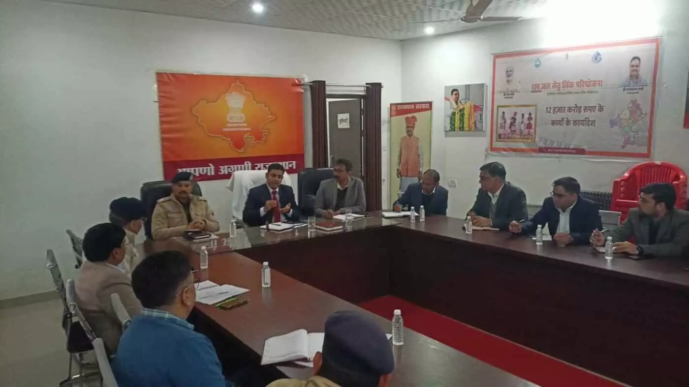 डीग में अवैध खनन के खिलाफ प्रशासन का कड़ा प्रहार: कलेक्टर और एसपी ने दी माफियाओं को सख्त चेतावनी