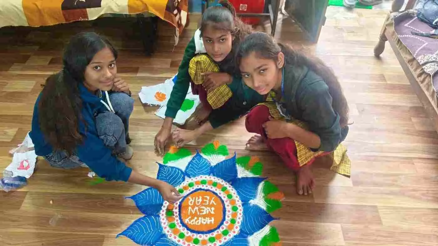 गंगापुर सिटी: नटवर नागर उच्च माध्यमिक विद्यालय में नव वर्ष पर प्रतिभाओं का संगम, शिविर में छात्राओं ने बिखेरी शैक्षणिक और कलात्मक चमक