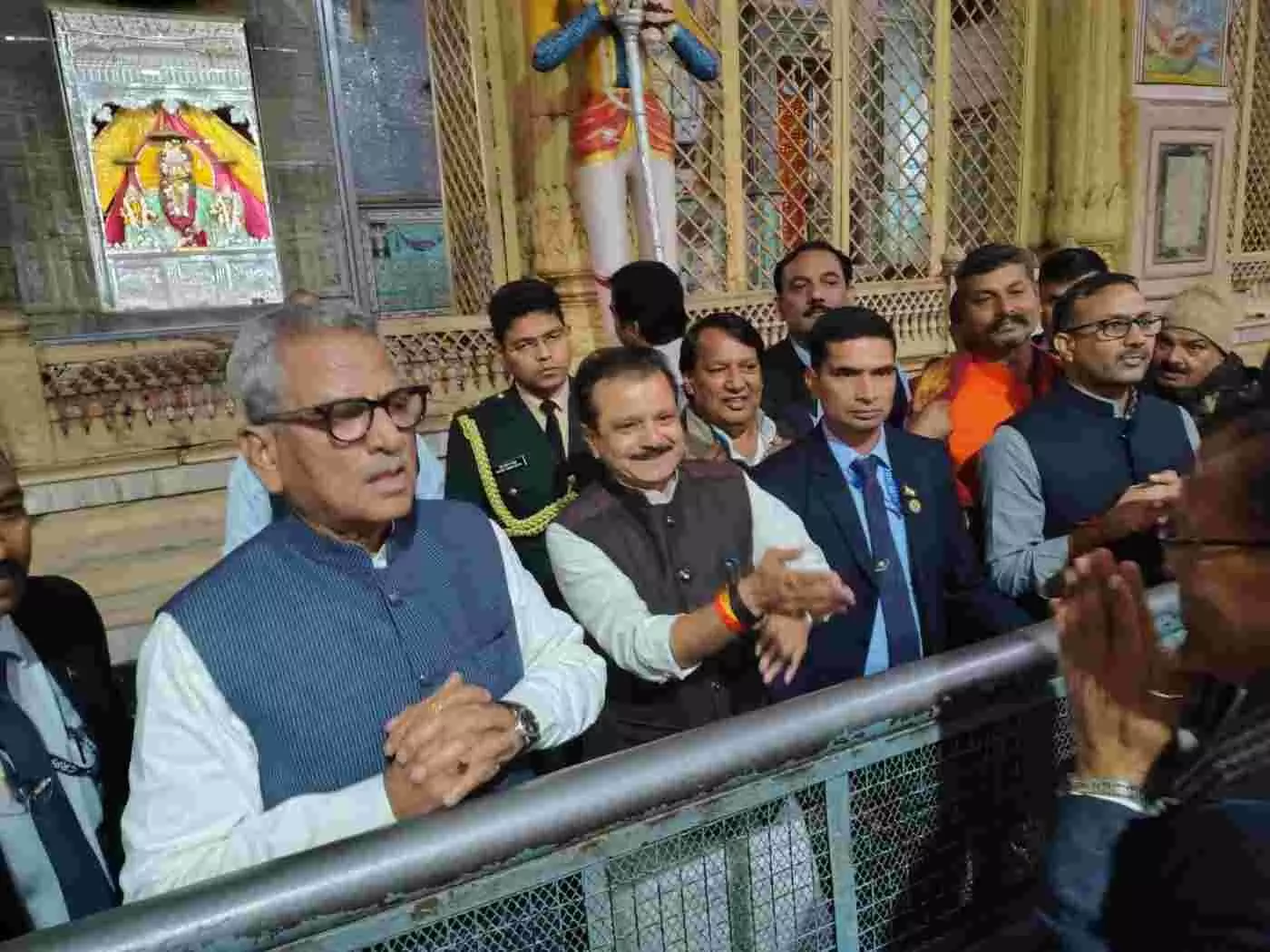 करौली की पावन धरा पर सिक्किम के राज्यपाल महामहिम ओम प्रकाश माथुर: मदनमोहन जी और कैलादेवी के दरबार में टेका मत्था