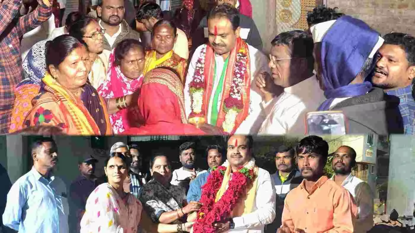 लातूर महानगरपालिका चुनाव: प्रभाग 3 में विकास कांबले की उम्मीदवारी से कांग्रेस कार्यकर्ताओं में भारी उत्साह, चुनाव से पहले ही भव्य नागरिक अभिनंदन