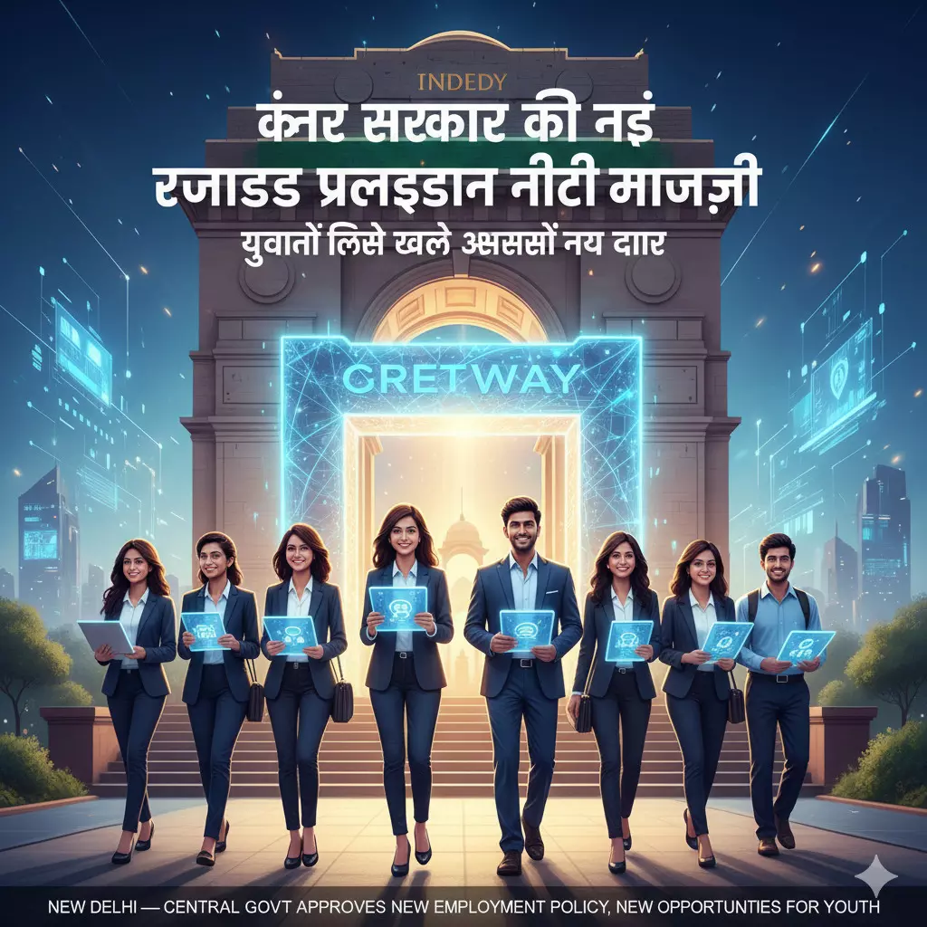 मोदी सरकार का बड़ा तोहफा: नई रोजगार नीति से खुलेंगे अवसरों के द्वार, लाखों युवाओं का भविष्य संवरेगा!