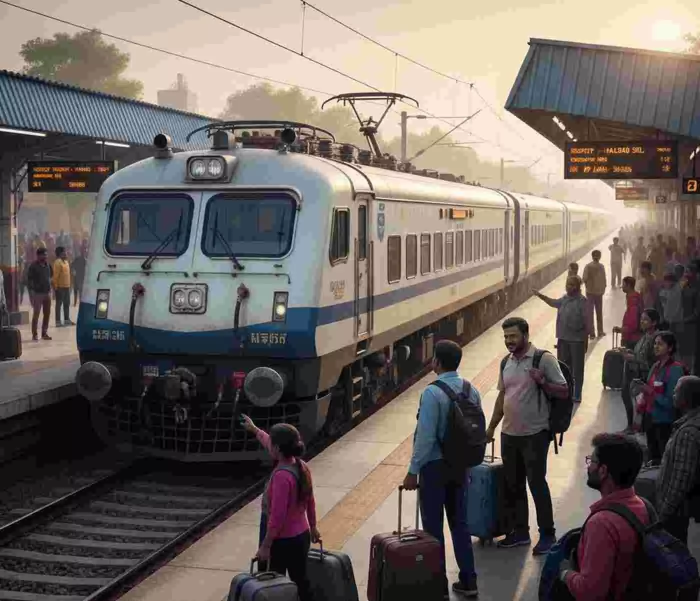 हिसार-वलसाड साप्ताहिक स्पेशल ट्रेन के फेरों में विस्तार: यात्रियों को मिली बड़ी राहत