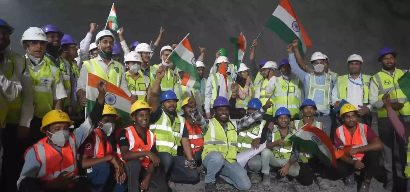 पालघर में बुलेट ट्रेन परियोजना ने रचा इतिहास: महाराष्ट्र की पहली पर्वतीय सुरंग का निर्माण कार्य सफलतापूर्वक संपन्न