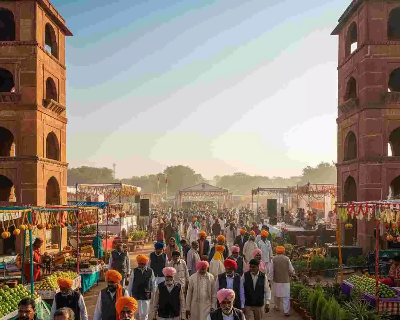 Ai generated image.सवाई माधोपुर: 263वें स्थापना दिवस पर दिखेगा संस्कृति और कृषि का अनूठा संगम, बाघ और अमरूद महोत्सव से सजेगी गौरवगाथा