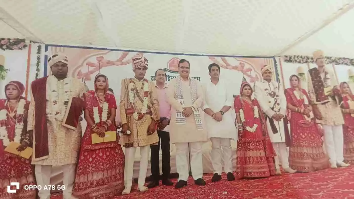 जयपुर: मुख्यमंत्री कन्यादान योजना बनी गरीब बेटियों का संबल, 34 हजार से अधिक कन्याओं के जीवन में आया खुशियों का सवेरा