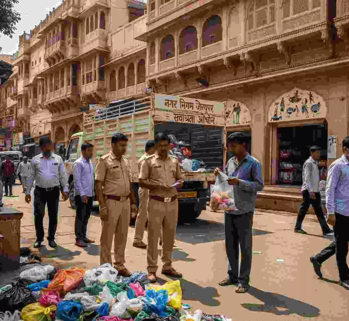 जयपुर में सिंगल यूज प्लास्टिक पर निगम का कड़ा प्रहार: चार जोनों में भारी कार्रवाई, एक दिन में वसूला 1.58 लाख का जुर्माना