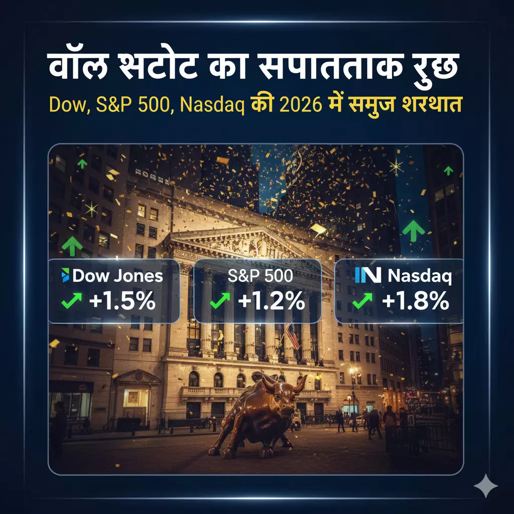 क्या 2026 होगा शेयर बाजार का सुनहरा साल? वॉल स्ट्रीट की मजबूत शुरुआत से निवेशकों में उत्साह