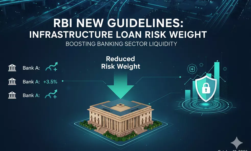 RBI का बड़ा तोहफा! इंफ्रास्ट्रक्चर लोन पर रिस्क वेट में कटौती - बैंकों और कर्जदारों दोनों को फायदा, जानें कैसे?