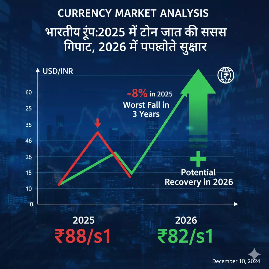 आपकी जेब पर सीधा असर! रुपए ने 2025 में तोड़ा 3 साल का रिकॉर्ड - विदेश यात्रा, पढ़ाई और शॉपिंग हुई महंगी, 2026 में क्या उम्मीद?