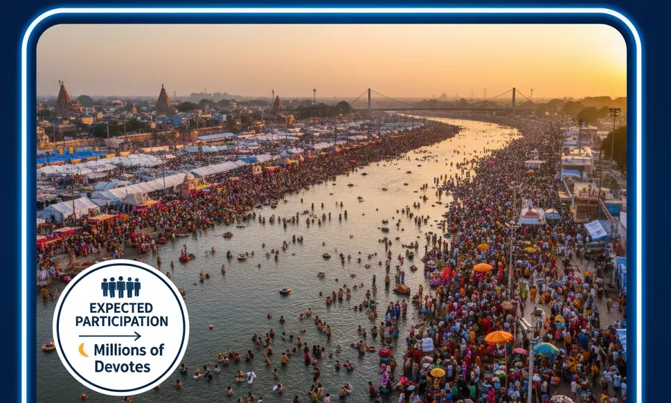 करोड़ों की भीड़, अनगिनत आस्था! प्रयागराज माघ मेला 2026 बनेगा दुनिया का सबसे बड़ा धार्मिक आयोजन - ये होंगे खास आकर्षण