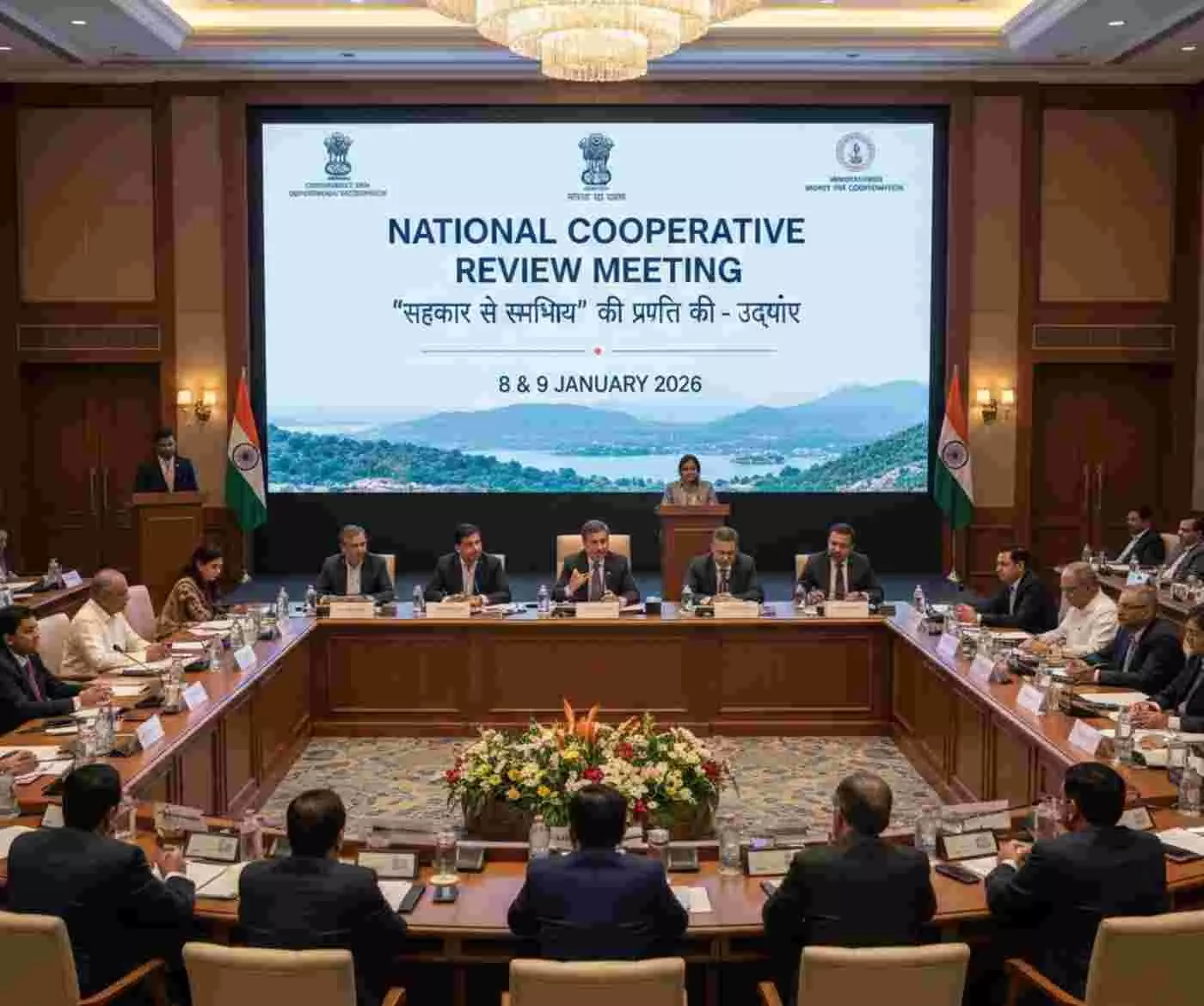 Ai generated image.झीलों की नगरी उदयपुर में सजेगा सहकारिता का राष्ट्रीय मंच, सहकार से समृद्धि के संकल्प के साथ जुटेंगे देशभर के दिग्गज Ai generated image.झीलों की नगरी उदयपुर में सजेगा सहकारिता का राष्ट्रीय मंच, सहकार से समृद्धि के संकल्प के साथ जुटेंगे देशभर के दिग्गज