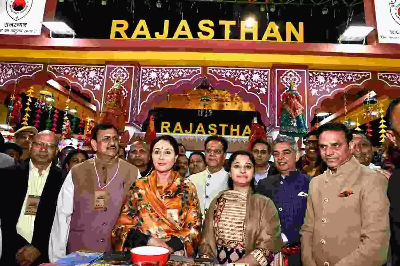 कोटा में उपमुख्यमंत्री दिया कुमारी ने किया हाड़ौती ट्रैवल मार्ट-2026 का भव्य शुभारंभ: वैश्विक पर्यटन मानचित्र पर उभरेगा हाड़ौती कोटा में उपमुख्यमंत्री दिया कुमारी ने किया हाड़ौती ट्रैवल मार्ट-2026 का भव्य शुभारंभ: वैश्विक पर्यटन मानचित्र पर उभरेगा हाड़ौती