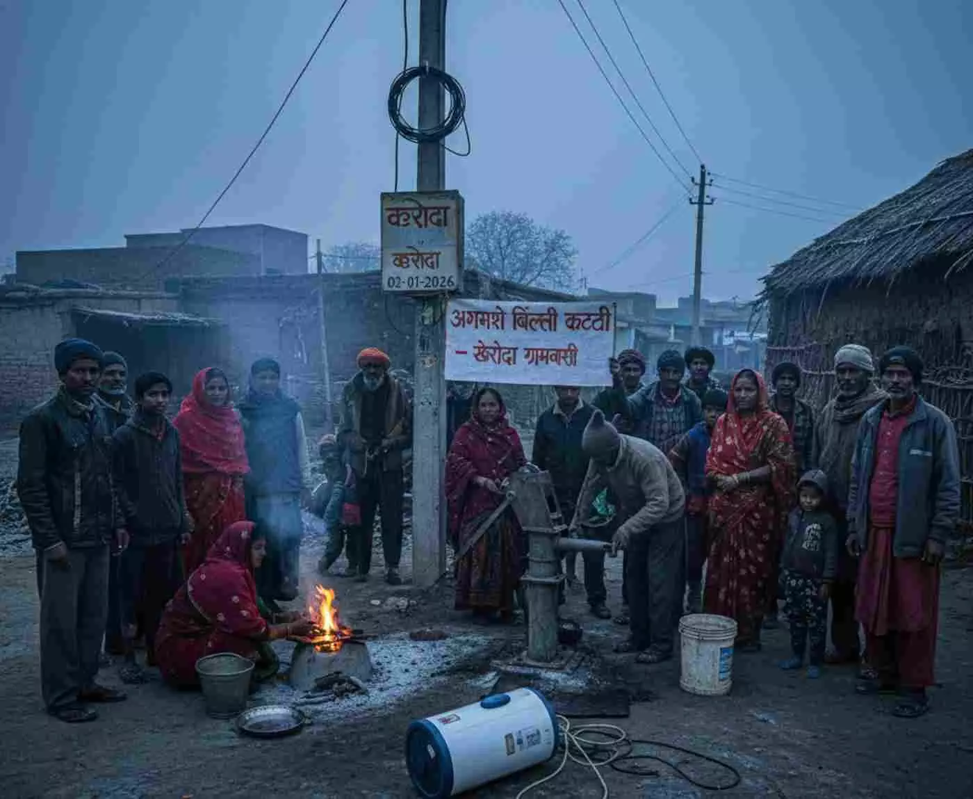 खेरोदा में अघोषित बिजली कटौती का कहर: अंधेरे में डूबी ग्रामीणों की उम्मीदें, जन-आक्रोश चरम पर खेरोदा में अघोषित बिजली कटौती का कहर: अंधेरे में डूबी ग्रामीणों की उम्मीदें, जन-आक्रोश चरम पर