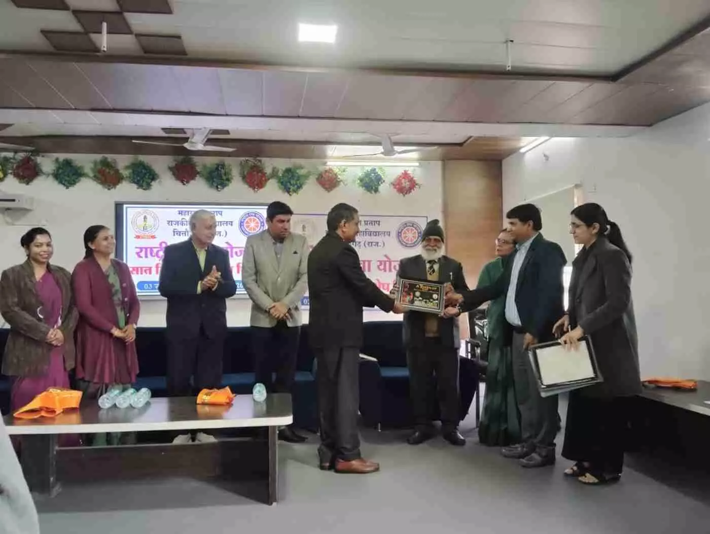 चित्तौड़गढ़: महाराणा प्रताप राजकीय महाविद्यालय में सात दिवसीय एनएसएस विशेष शिविर का भव्य आगाज, सेवा और राष्ट्रवाद की गूंज