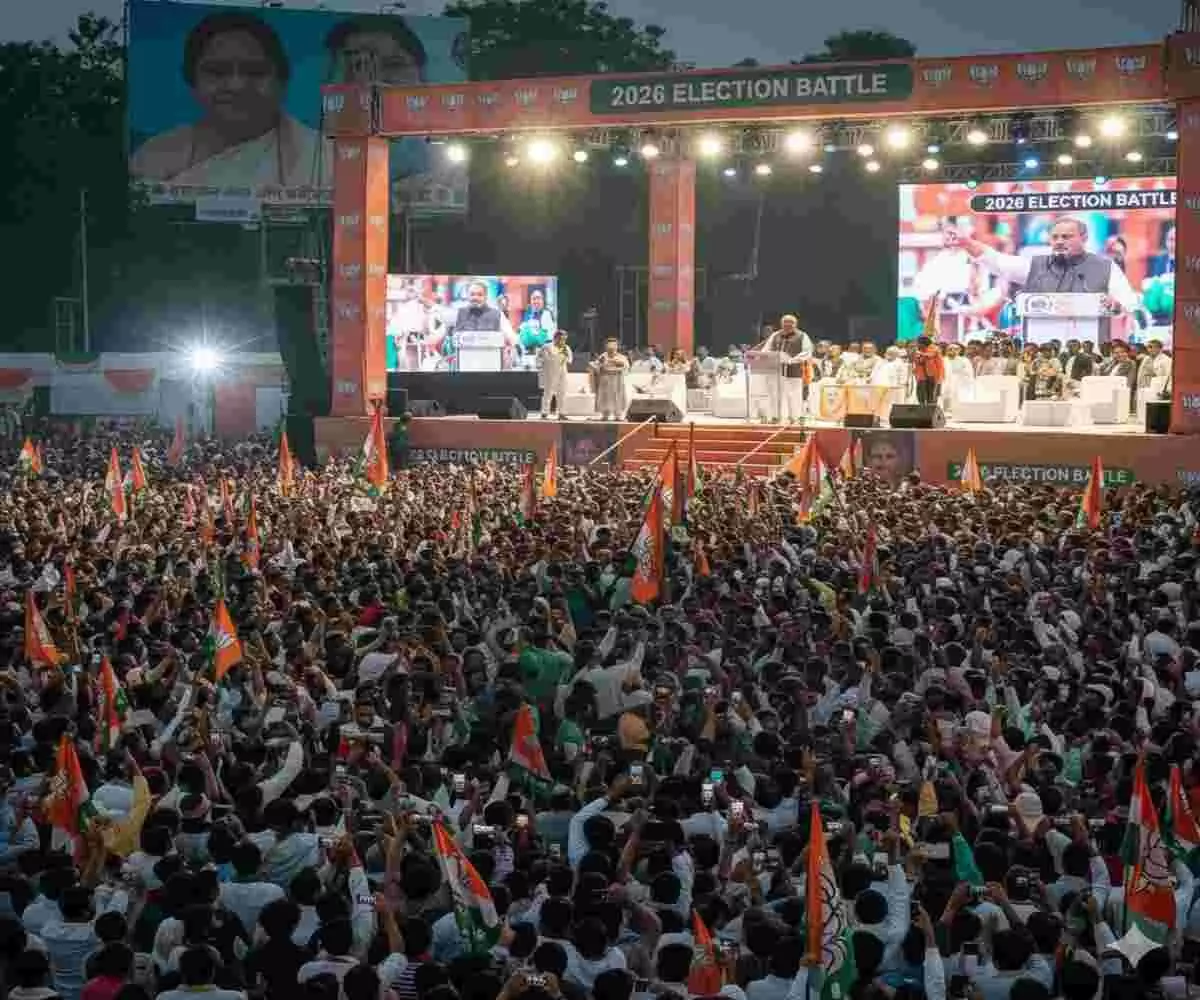 Shahs blast in Bengal: Targeting Mamata government, sounding the bugle for the 2026 battle Shahs blast in Bengal: Targeting Mamata government, sounding the bugle for the 2026 battle