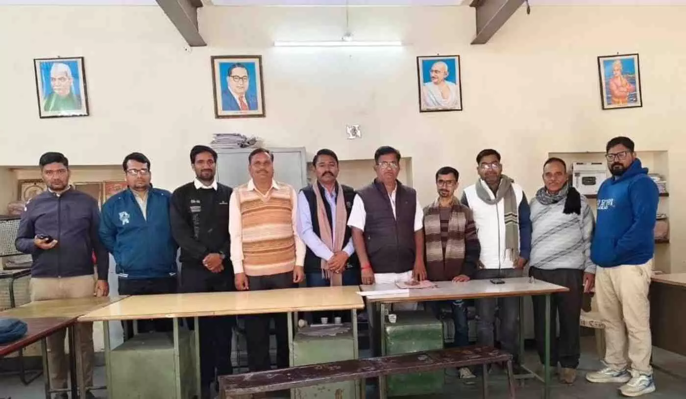 ब्यावर: कर्मचारी महासंघ ने फूंका चुनावी बिगुल, 12 जनवरी की महारैली को लेकर जयपुर कूच की तैयारी ब्यावर: कर्मचारी महासंघ ने फूंका चुनावी बिगुल, 12 जनवरी की महारैली को लेकर जयपुर कूच की तैयारी