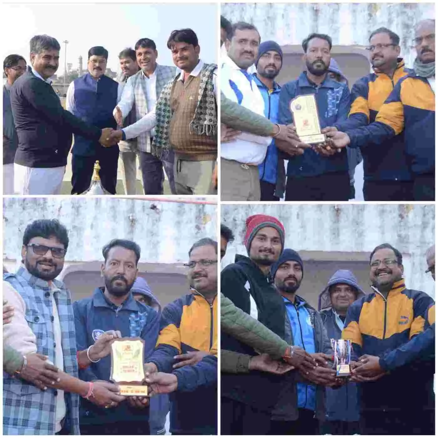 गंगापुर सिटी: रोमांचक मुकाबले में मीडिया टाइगर्स ने गाड़ा जीत का झंडा, लीजेंड एकादश को 6 विकेट से दी शिकस्त