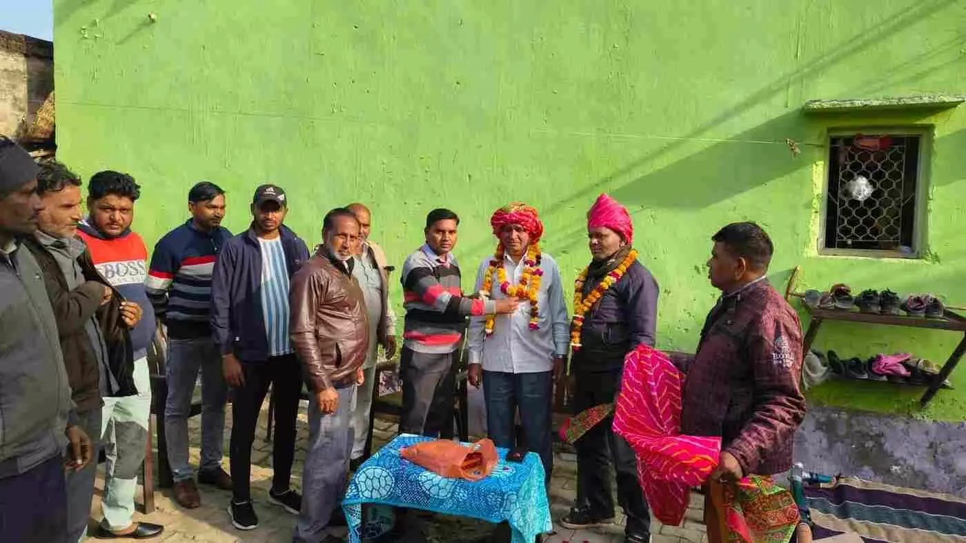 वैर: रामबाबू नकवाल का भव्य अभिनंदन, कांग्रेस कार्यकर्ताओं में दौड़ी उत्साह की लहर