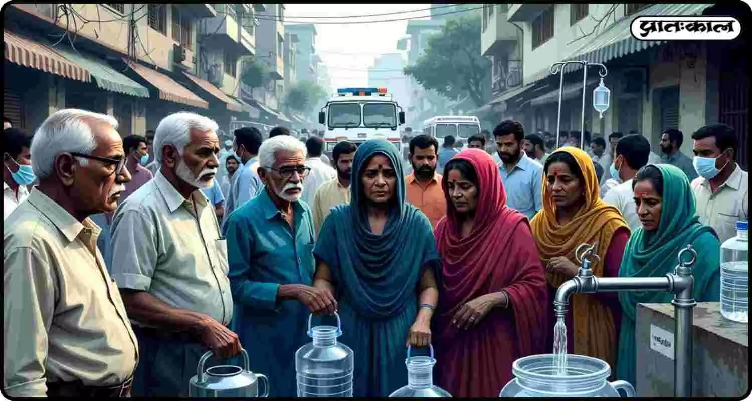 मध्यप्रदेश में फिर छाया जानलेवा कहर ; सबसे साफ़ शहर इंदौर का पानी बना साँसों का दुश्मन मध्यप्रदेश में फिर छाया जानलेवा कहर ; सबसे साफ़ शहर इंदौर का पानी बना साँसों का दुश्मन
