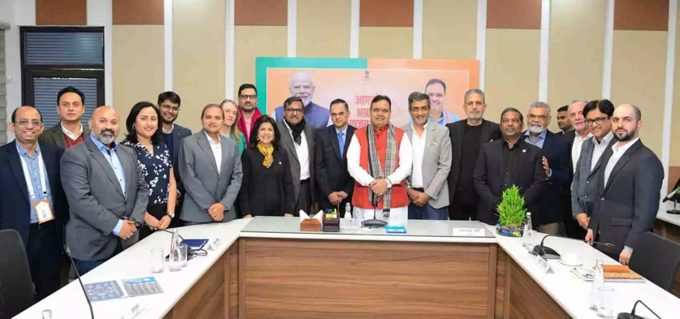 जयपुर: निवेश और तकनीक के महाकुंभ में राजस्थान का संकल्प, मुख्यमंत्री ने कहा—हमारी माटी में निवेश देगा आत्मसंतुष्टि