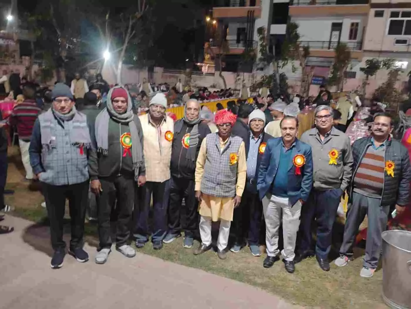नया खेड़ा (जयपुर): श्री जागेश्वर महादेव मंदिर में उमड़ा आस्था का सैलाब, 2000 भक्तों ने ग्रहण की पौषबड़ा प्रसादी