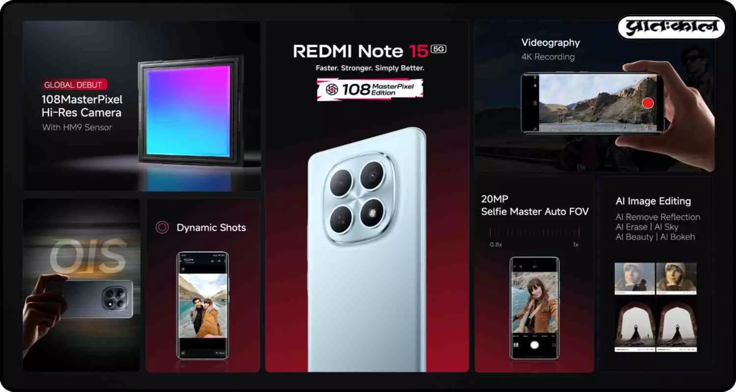 20MP सेल्फी कैमरा के साथ लॉन्च हुआ Redmi का नया मॉडल ; फीचर्स जान रह जाएंगे दंग 20MP सेल्फी कैमरा के साथ लॉन्च हुआ Redmi का नया मॉडल ; फीचर्स जान रह जाएंगे दंग