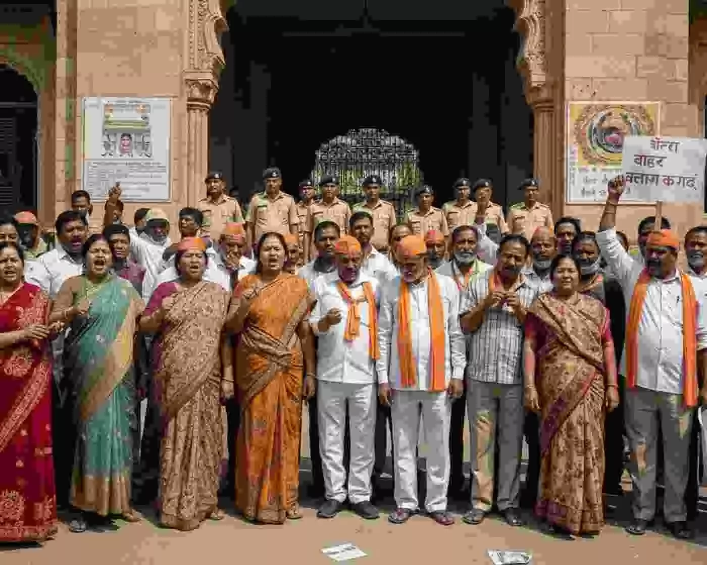 Ai generated image-झालावाड़: भाजपा की नई कार्यकारिणी में दागदार चेहरे को जगह, झालरापाटन में जनाक्रोश और चर्चाओं का बाजार गर्म
