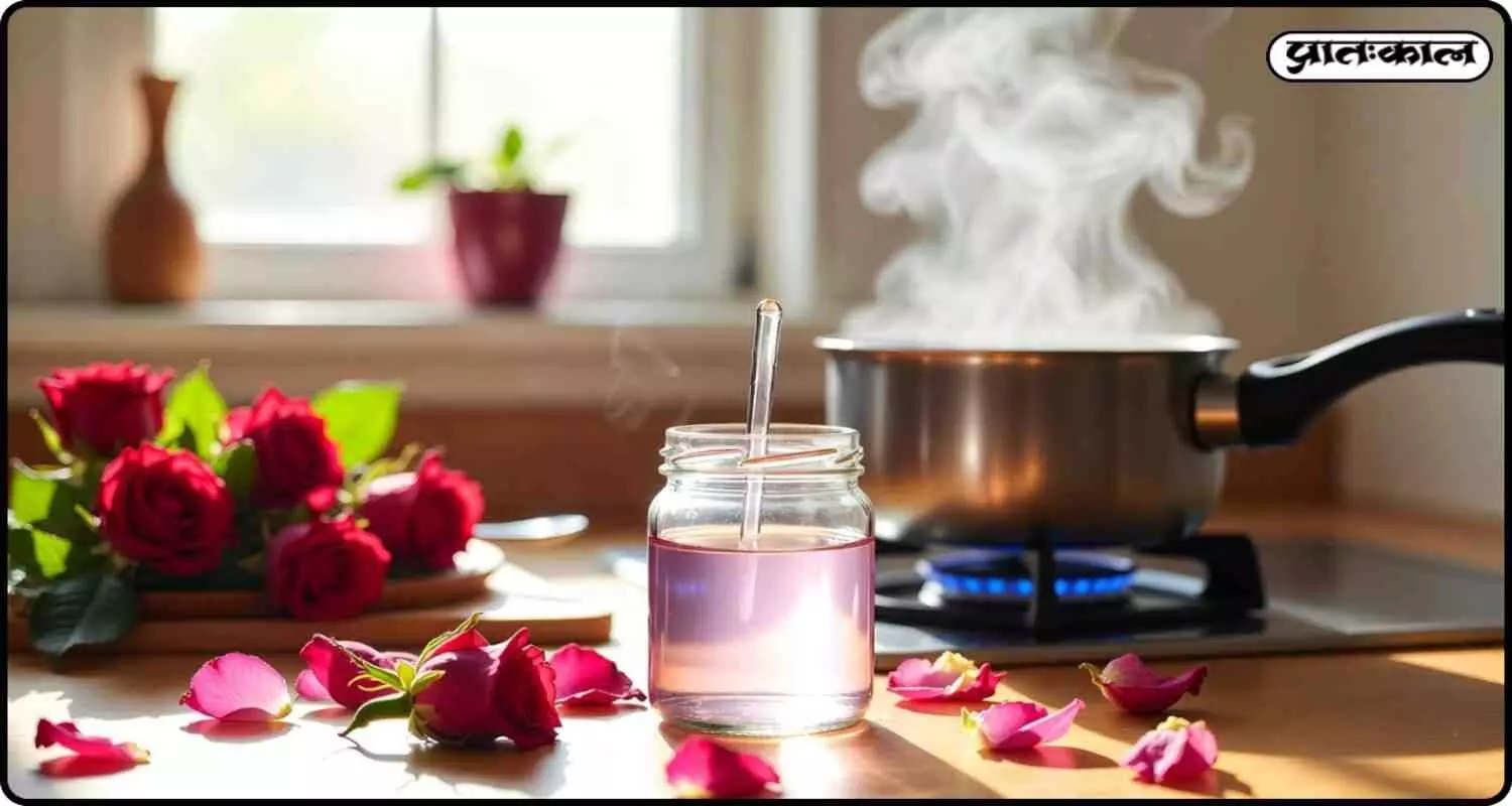 घरेलू नुस्खे से कैसे बनाएं गुलाबजल ; जानें घर पर बनाने की पूरी गाइड घरेलू नुस्खे से कैसे बनाएं गुलाबजल ; जानें घर पर बनाने की पूरी गाइड