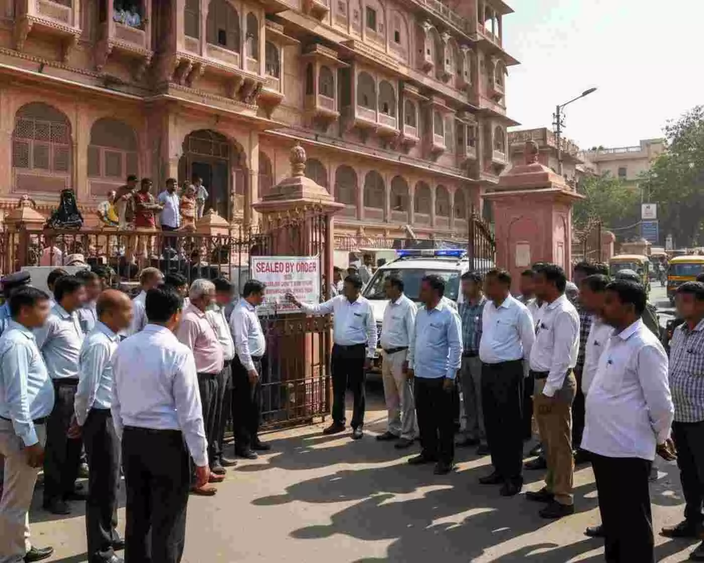 जयपुर में नगर निगम का कड़ा प्रहार: 9 संपत्तियों पर कार्रवाई कर वसूला लाखों का बकाया कर