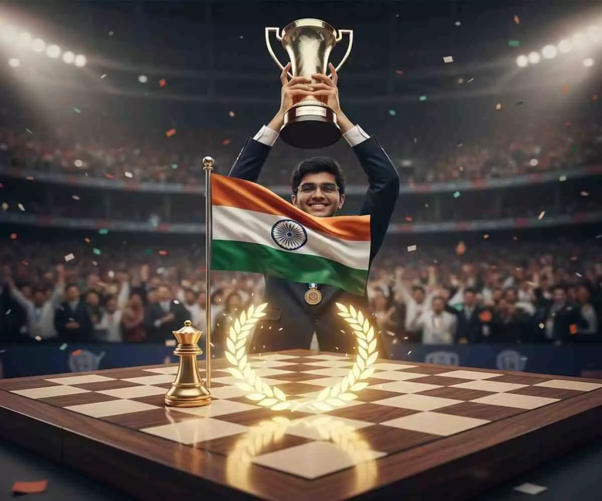 Indias flag on the chessboard: Pranav Venkatesh becomes the new Junior World Champion