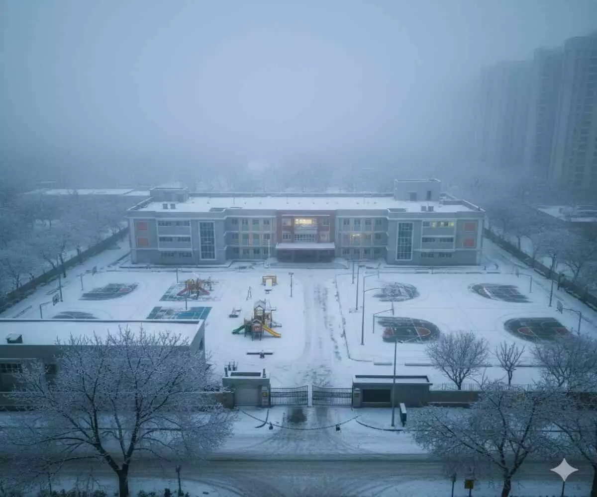 Cold wave wreaks havoc in Noida, schools closed till January 10 Cold wave wreaks havoc in Noida, schools closed till January 10
