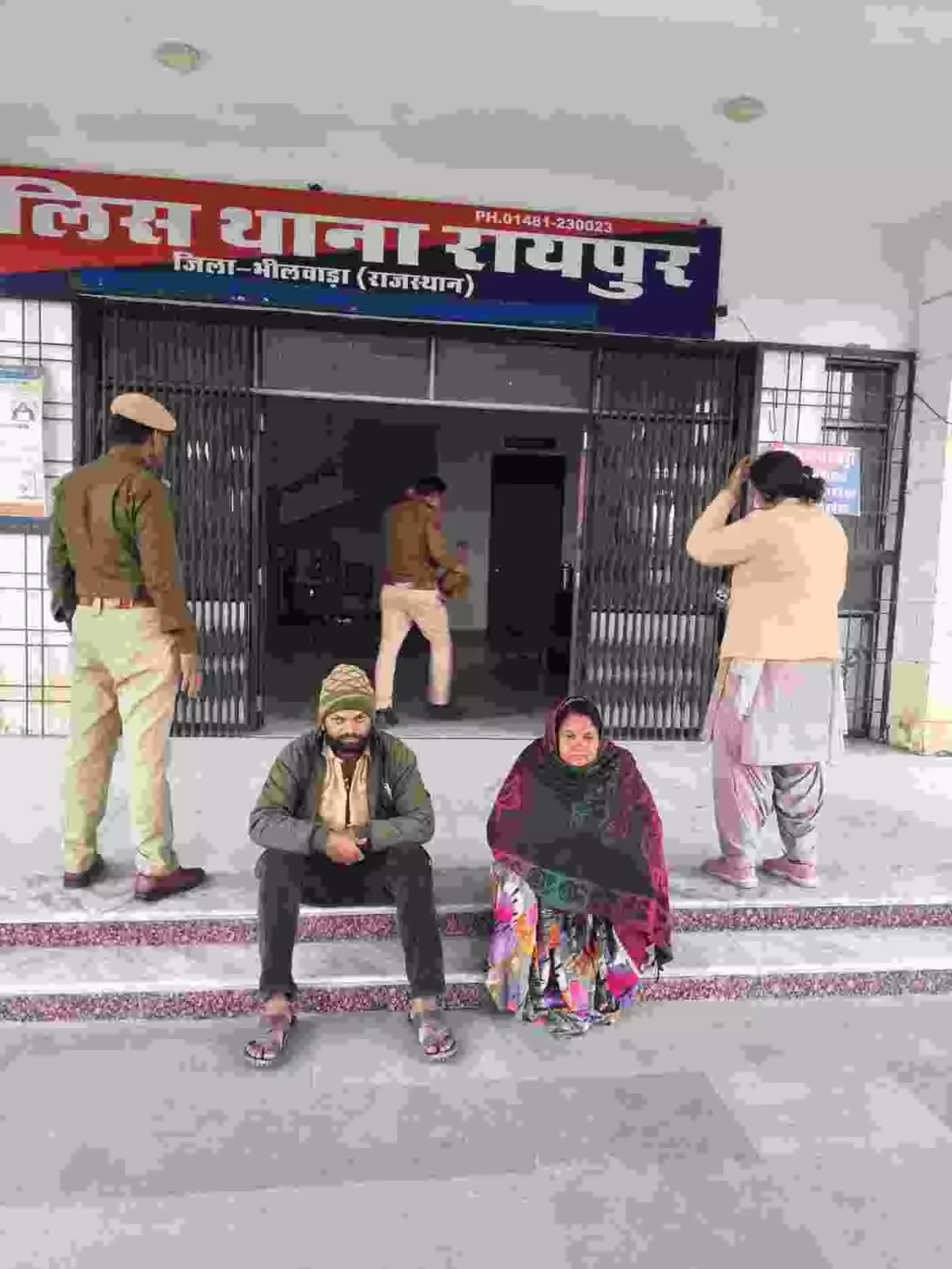 भीलवाड़ा: आस्था के धाम भैरूजी मंदिर में चोरी का पुलिस ने किया पर्दाफाश, महिला सहित दो आरोपी सलाखों के पीछे