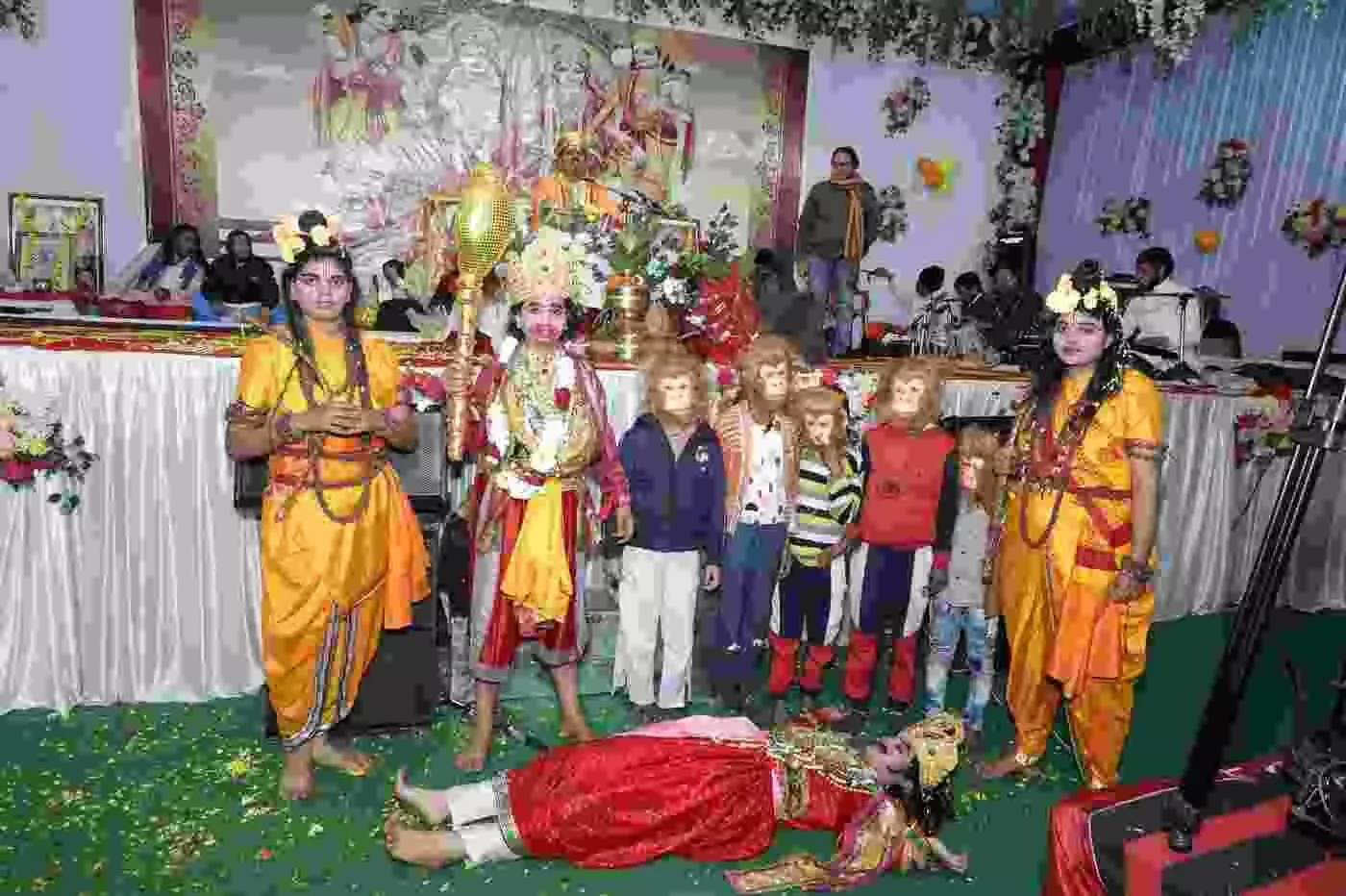 कोटा: श्रीरामकथा में गूंजा जय श्रीराम, लंका दहन और रावण वध के प्रसंग से जीवंत हुआ अधर्म पर धर्म की विजय का संदेश