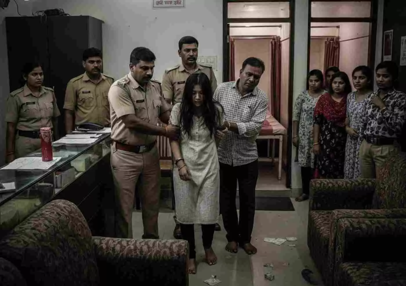 Ai generated image.उदयपुर में स्पा की आड़ में चल रहे देह व्यापार के अंतरराष्ट्रीय रैकेट का भंडाफोड़, थाईलैंड और दिल्ली की युवतियां गिरफ्तार