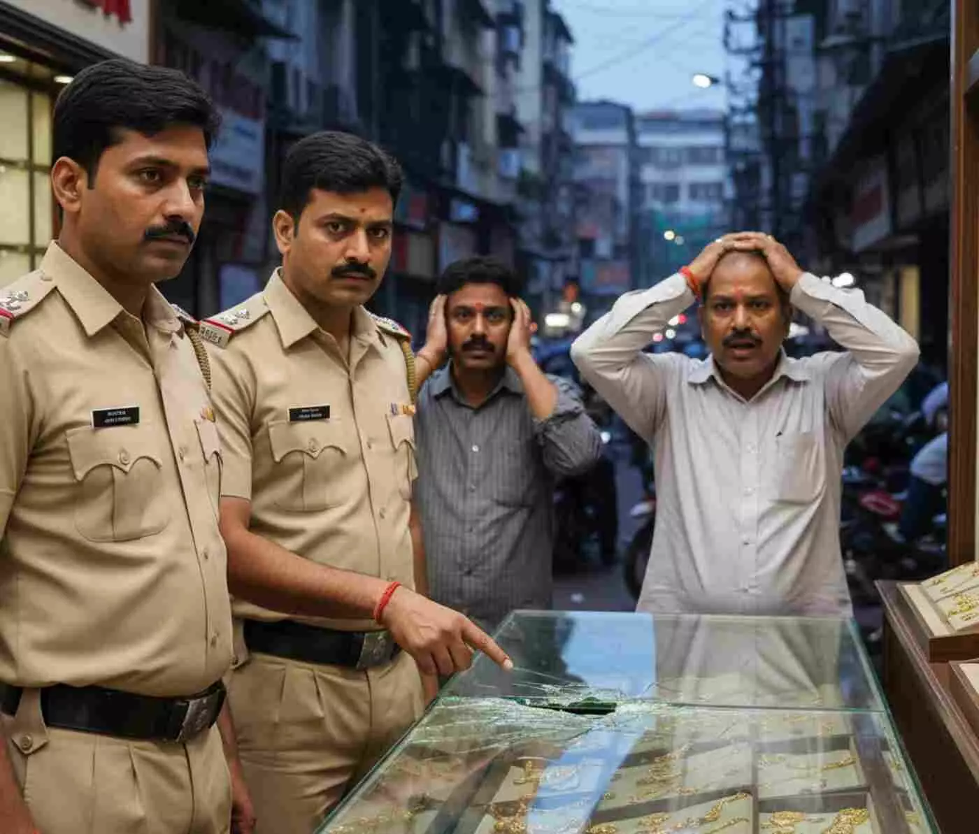 Ai generated image.मुंबई में ठगों का बड़ा खेल: चार सदस्यीय गिरोह ने दो जौहरियों को लगाया 1.75 करोड़ का चूना Ai generated image.मुंबई में ठगों का बड़ा खेल: चार सदस्यीय गिरोह ने दो जौहरियों को लगाया 1.75 करोड़ का चूना
